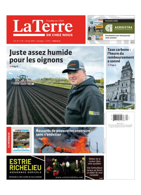 Cover of La Terre de chez nous