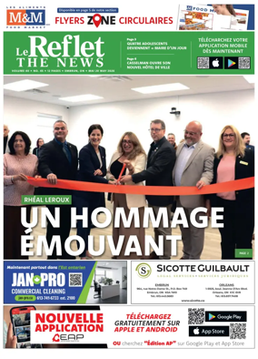 Cover of Le Reflet (The News)