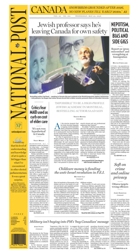 Cover of National Post - (National Edition)