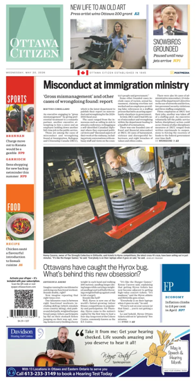 Cover of Ottawa Citizen