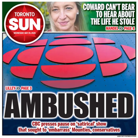 Cover of Toronto Sun