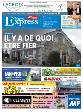 Cover of Tribune Express