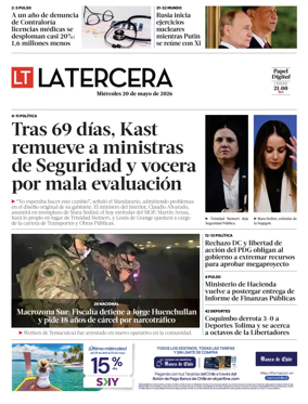 Cover of La Tercera