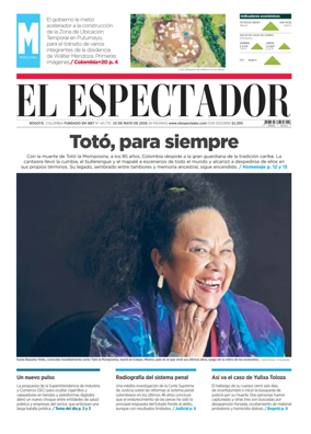 Cover of El Espectador