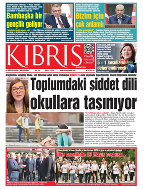Cover of Kibris Gazetesi
