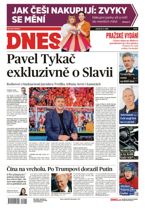 Cover of Dnes Prague Edition
