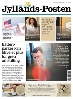 Cover of Jyllands-Posten
