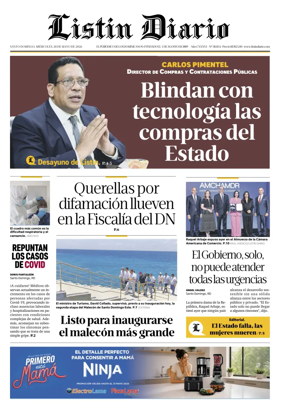 Cover of Listin Diario