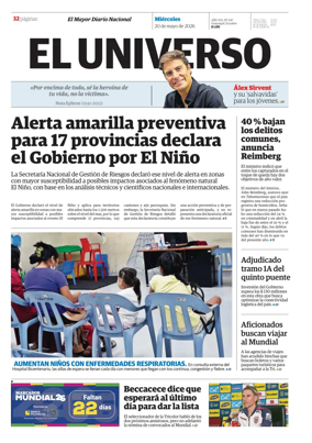 Cover of El Universo