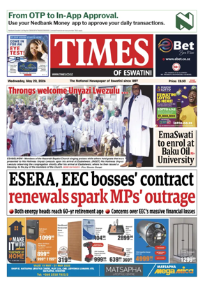 Cover of Times of Eswatini