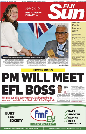 Cover of Fiji Sun