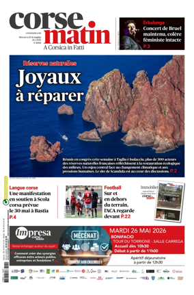 Cover of Corse Matin