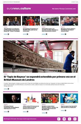 Cover of Euronews Culture and Sport (Spanish) Compiled Edition