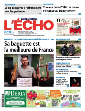 Cover of L'Echo le Regional