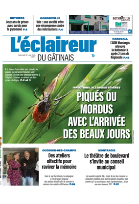Cover of L'Eclaireur du Gatinais