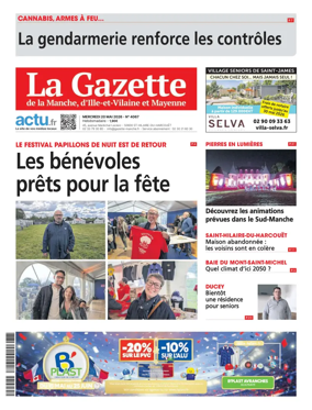 Cover of La Gazette de la Manche