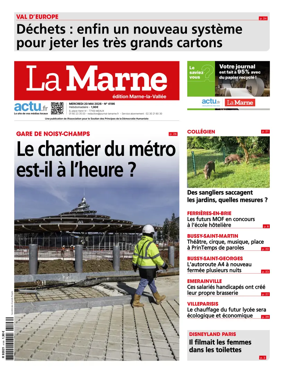 Cover of La Marne (edition Marne-la-Vallee)