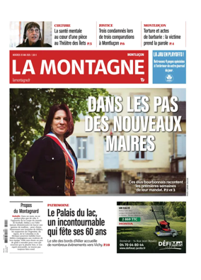 Cover of La Montagne (Montlucon)