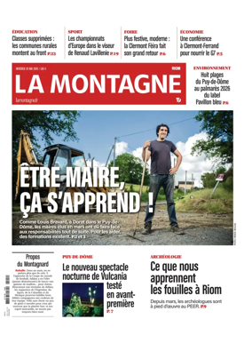 Cover of La Montagne (Riom)