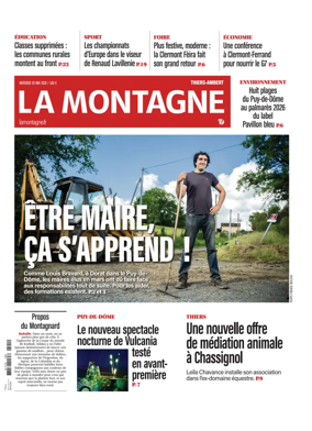 Cover of La Montagne (Thiers-Ambert)