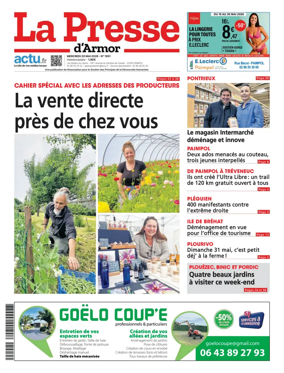 Cover of La Presse d'Armor