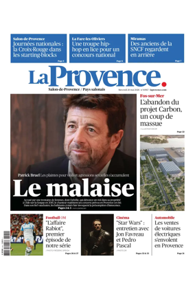 Cover of La Provence Salon-de-Provence / Pays salonais