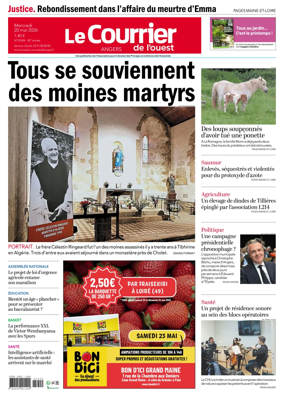 Cover of Le Courrier de l’Ouest (Angers)
