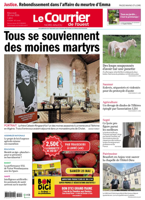 Cover of Le Courrier de l’Ouest (Nord Anjou)