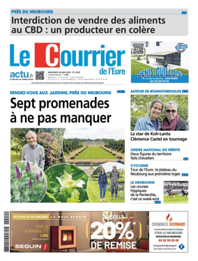 Cover of Le Courrier de l'Eure