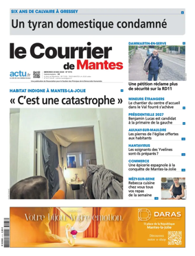 Cover of Le Courrier de Mantes
