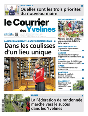 Cover of Le Courrier des Yvelines (Saint-Germain-en-Laye)
