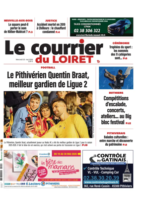 Cover of Le Courrier du Loiret