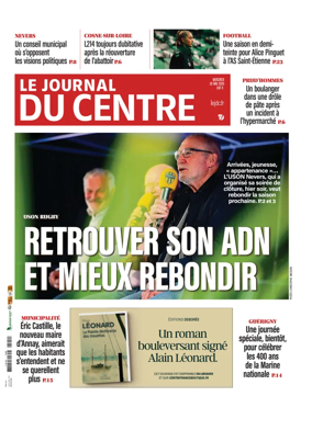 Cover of Le Journal du Centre
