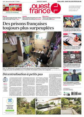 Cover of Ouest France (Challans / Saint-Gilles-Croix-de-Vie)