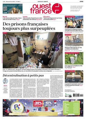 Cover of Ouest France (Orne)