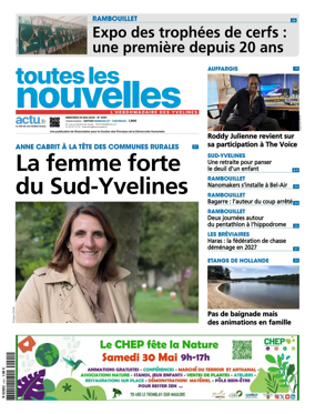 Cover of Toutes les Nouvelles (Rambouillet / Chevreuse)