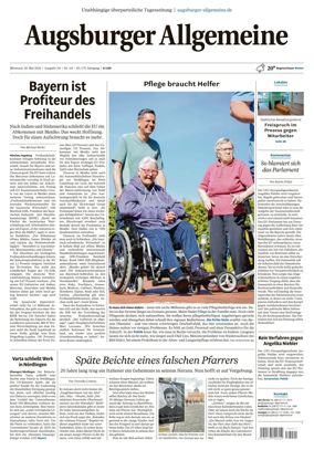 Cover of Augsburger Allgemeine (Ausgabe Stadt)