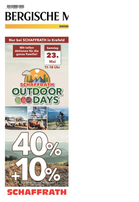 Cover of Bergische Morgenpost Wermelskirchen/Huckeswagen/Radevormwald
