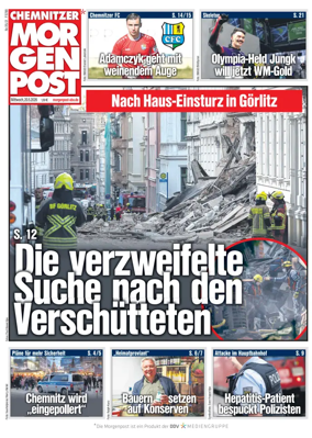 Cover of Chemnitzer Morgenpost