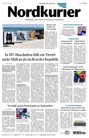 Cover of Demminer Zeitung
