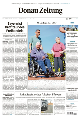 Cover of Donau Zeitung