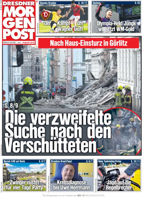 Cover of Dresdner Morgenpost
