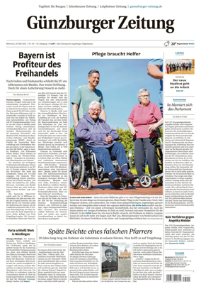 Cover of Guenzburger Zeitung
