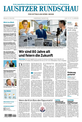Cover of Lausitzer Rundschau