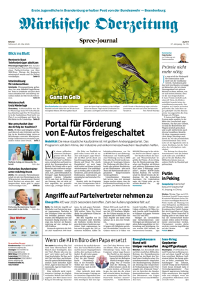 Cover of Markische Oderzeitung Erkner