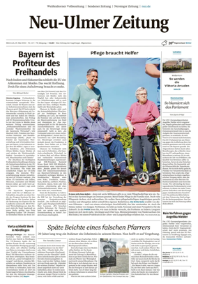 Cover of Neu-Ulmer Zeitung