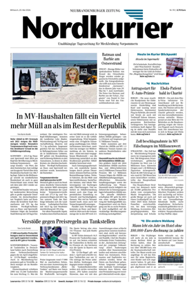 Cover of Neubrandenburger Zeitung