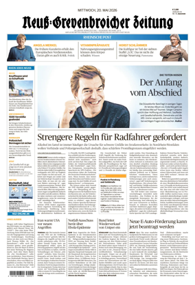 Cover of Neuss-Grevenbroicher Zeitung Neuss