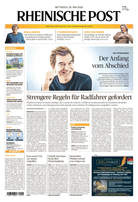 Cover of Rheinische Post Duesseldorf Meerbusch