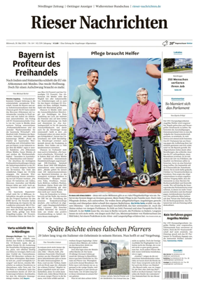 Cover of Rieser Nachrichten